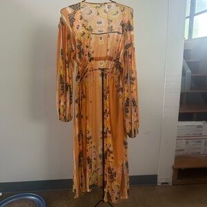 Free people dream girl maxi‎ top medium